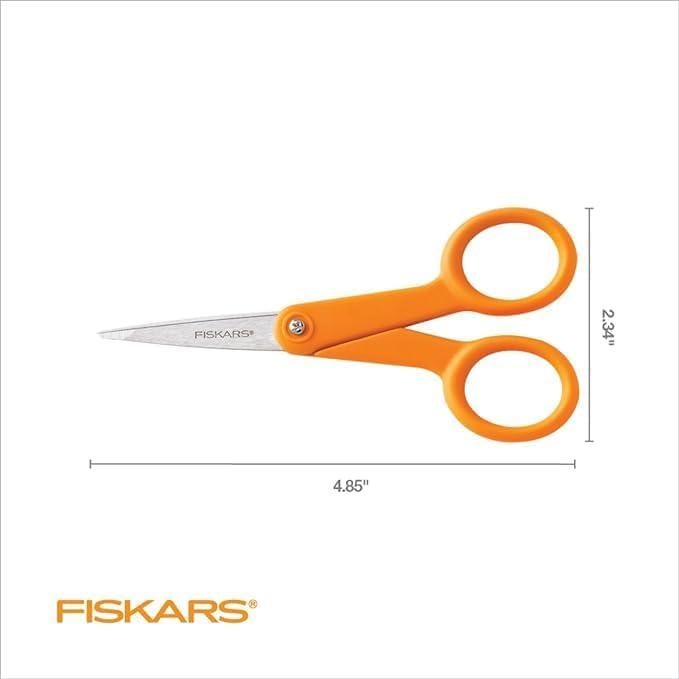 Tijeras de Tela Fiskars Premier No. 5 Micro-Tip Mango Naranja
