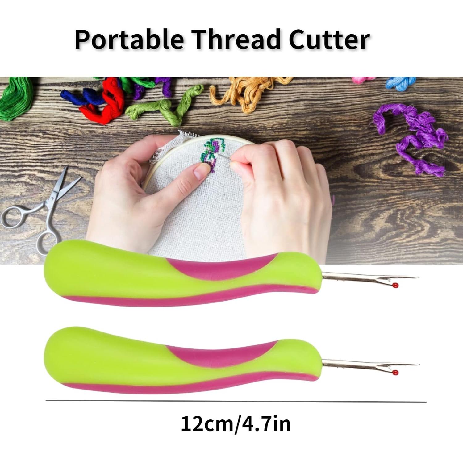 Desprendedores de Costuras 2PCS Evonecy Ergonómico Verde