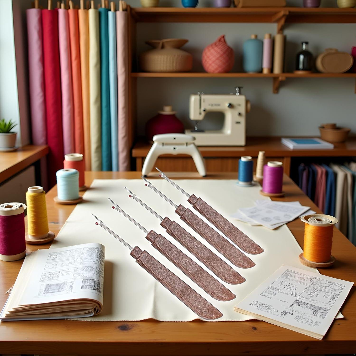 Juego de 5 Desgarradores de Costura Tustao - Herramientas Prácticas