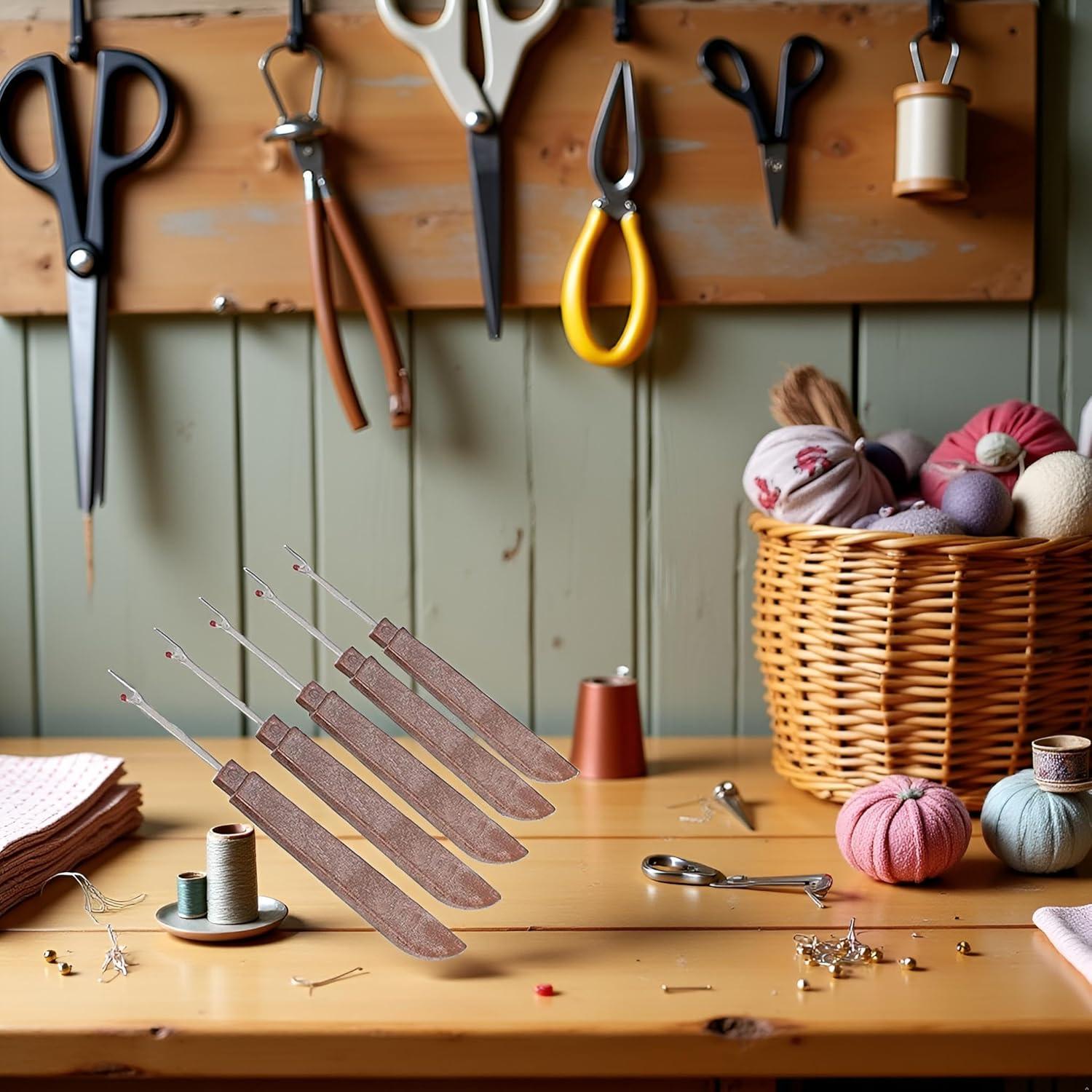 Juego de 5 Desgarradores de Costura Tustao - Herramientas Prácticas