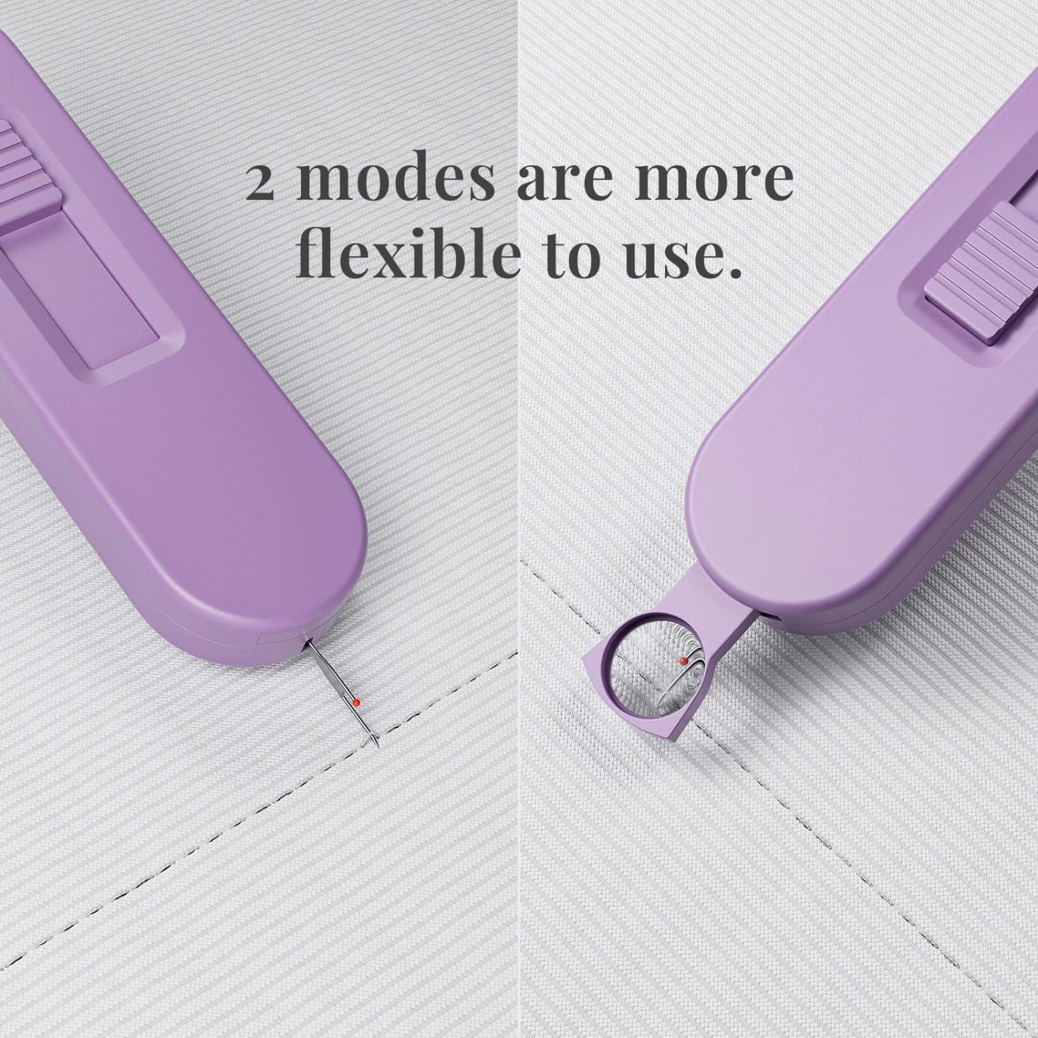 Cortador de Hilos Retráctil 2 en 1 QinYj con Lente 3x