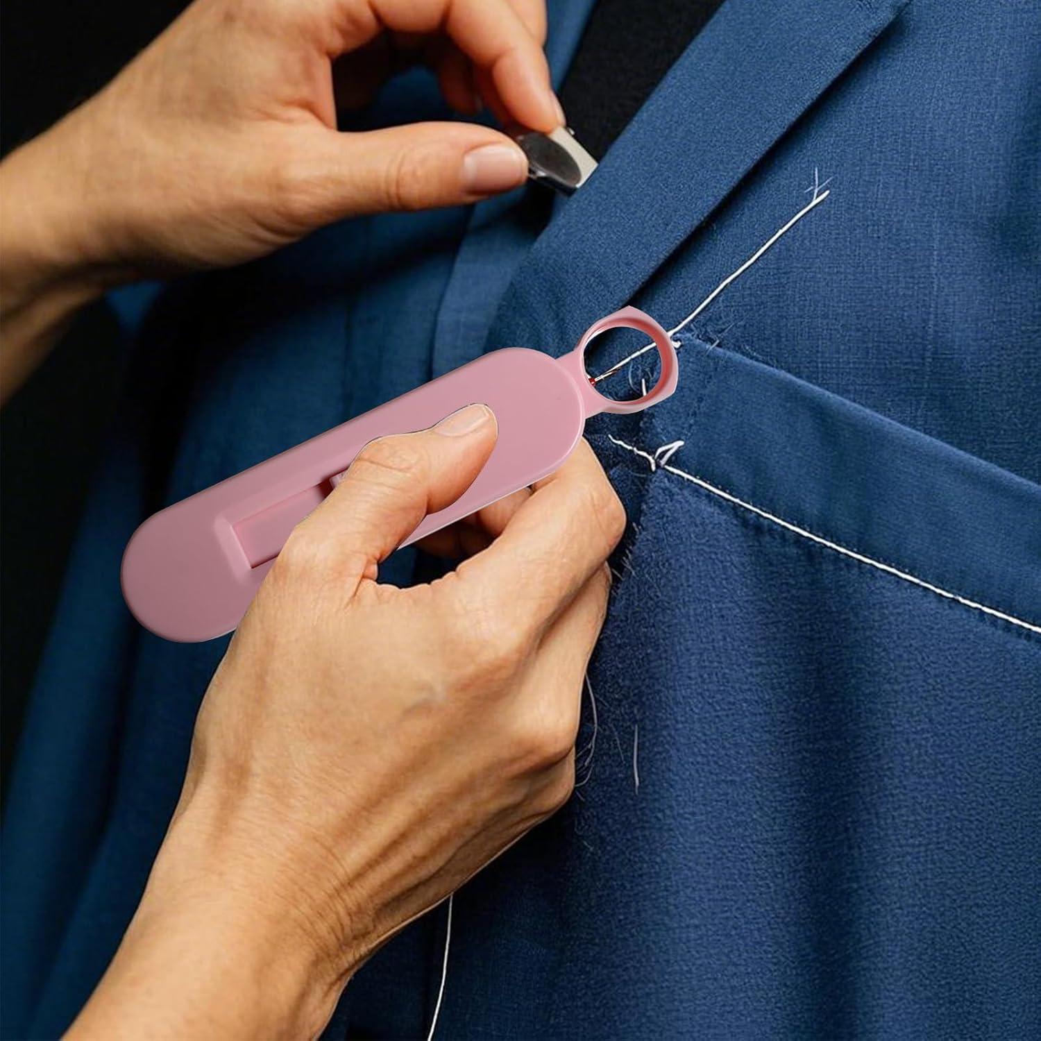 Descosedor Telescópico Bsearty con Lupa Rosa 13cm