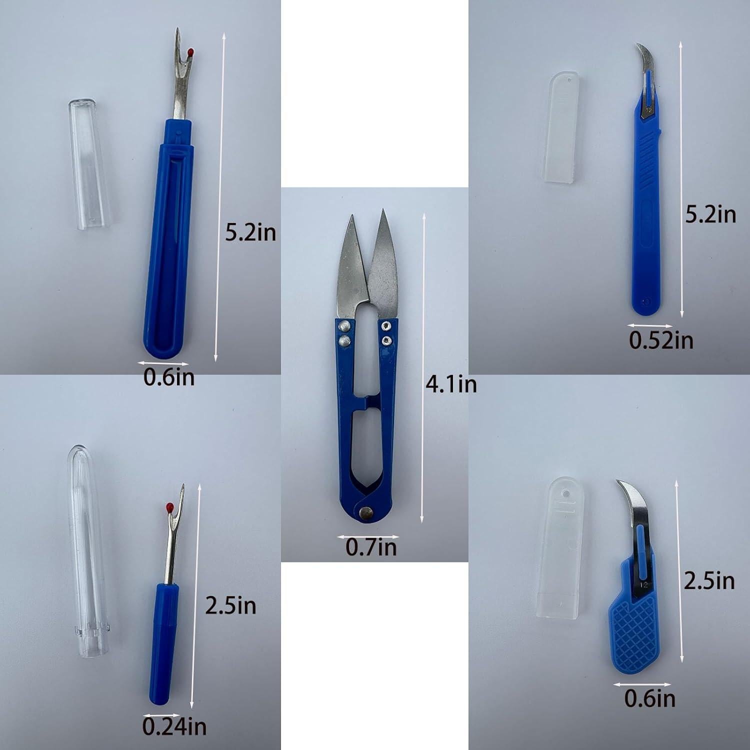 Kit de Costura Poexuzi 5 Piezas - Desgarradores de Hilo