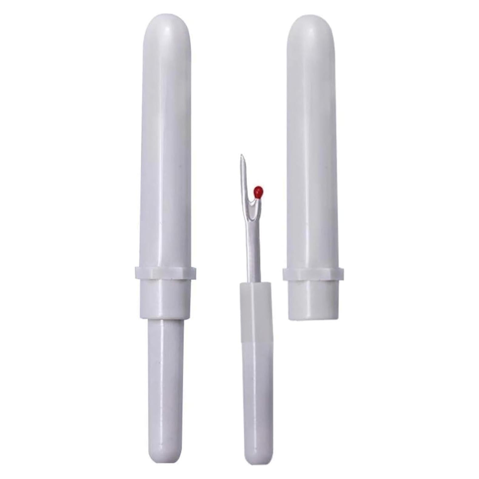 Cortador de Costura Junfamilee 2 Pcs Deshebrador Blanco
