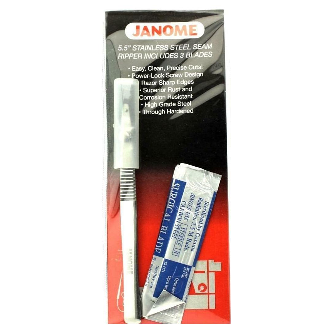 Cortador de Costura Quirúrgico Janome 14 cm con 3 Cuchillas