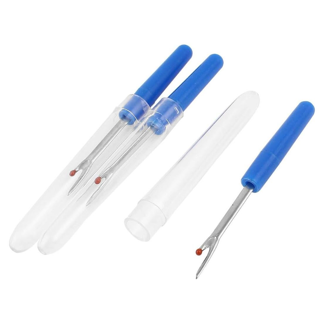 Descosedor de Costura uxcell 3 Pcs Plástico Azul 8.7 cm