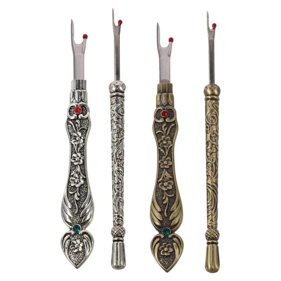 Set de 4 Desgarradores de Costura DIYHUB - Acero Inoxidable