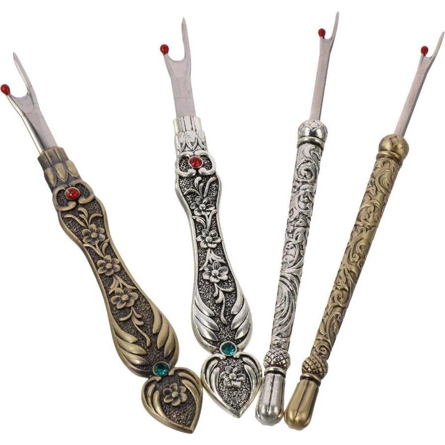 Set de 4 Desgarradores de Costura DIYHUB - Acero Inoxidable