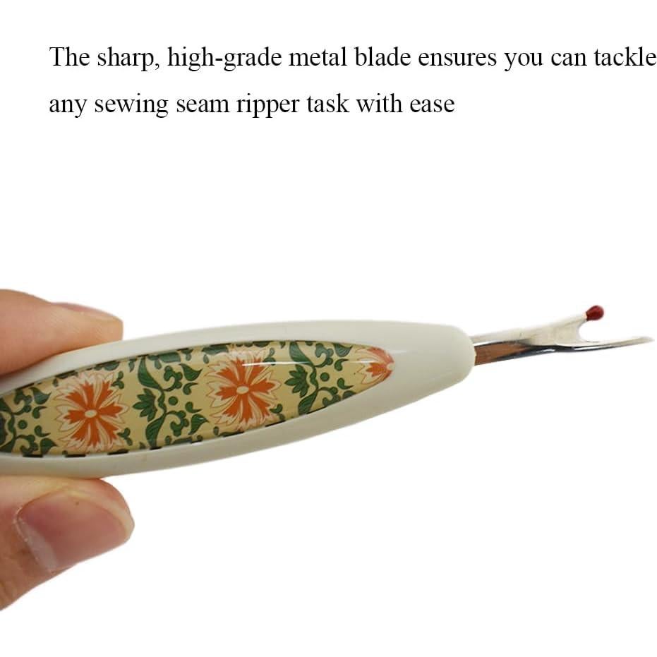 Desgarrador de Costuras HAHIYO Ergonómico 12.5 cm Blanco