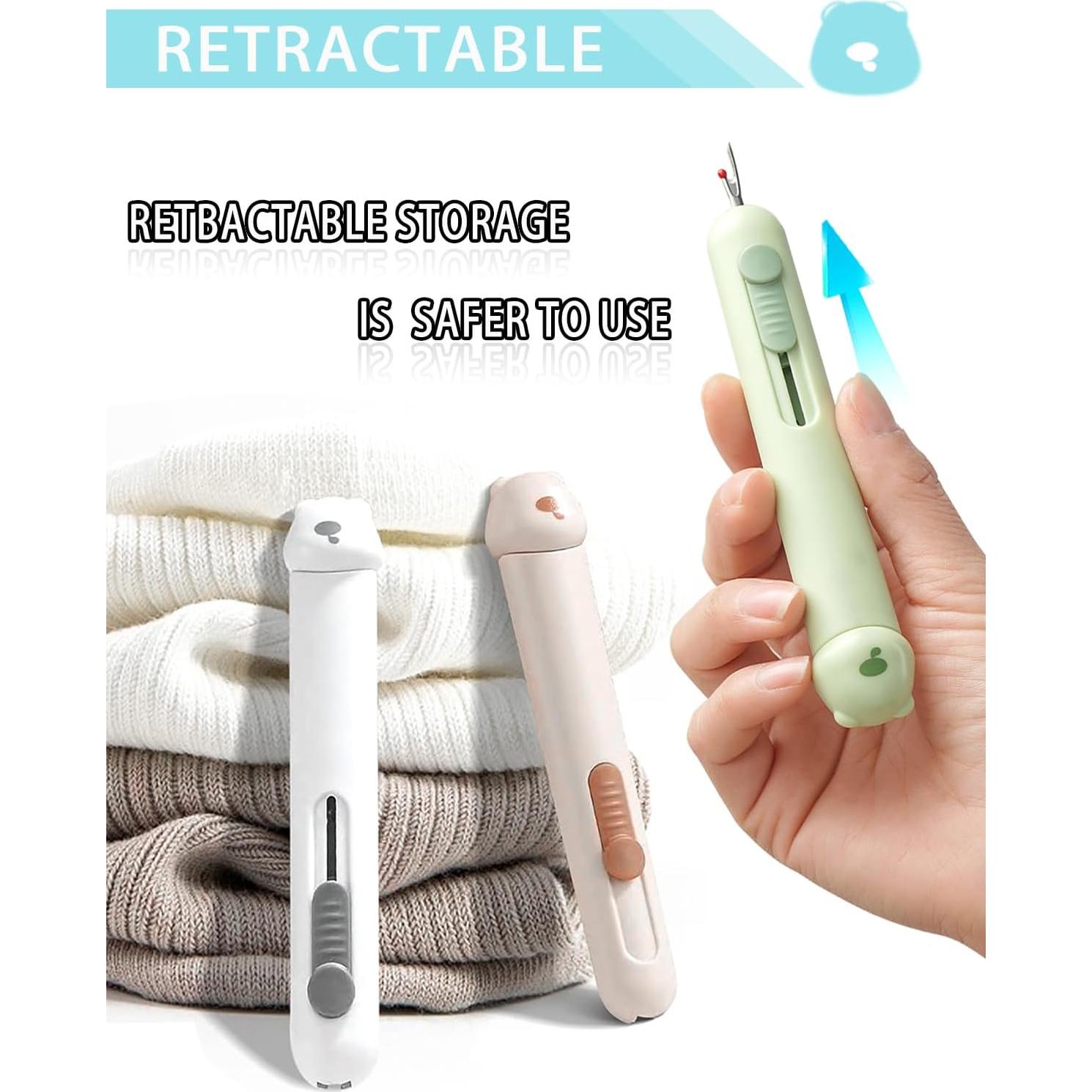 Enhebrador Automático 3 en 1 HDLYQL Marrón - Desgarrador de Costuras