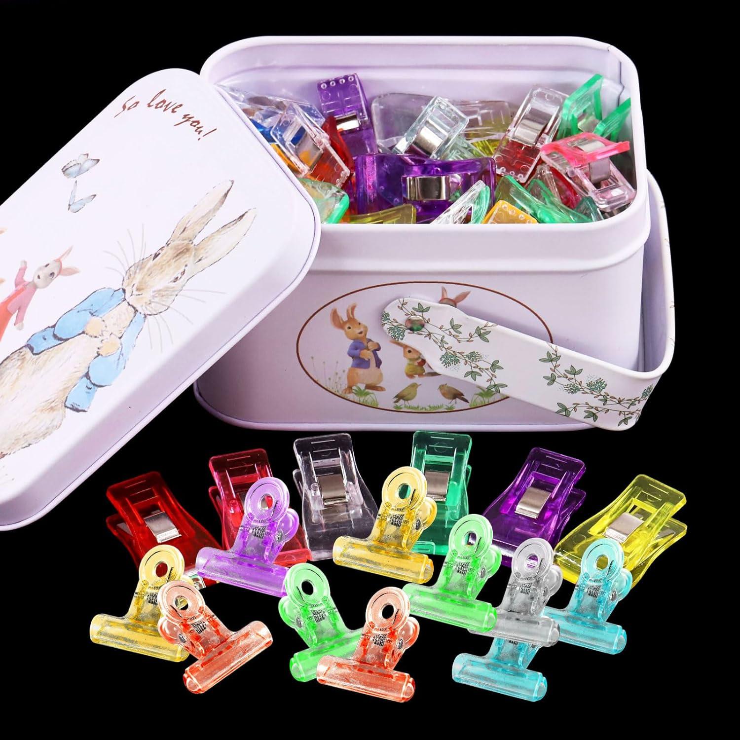 Kit de Herramientas de Costura Swpeet 108 Piezas con Tijeras