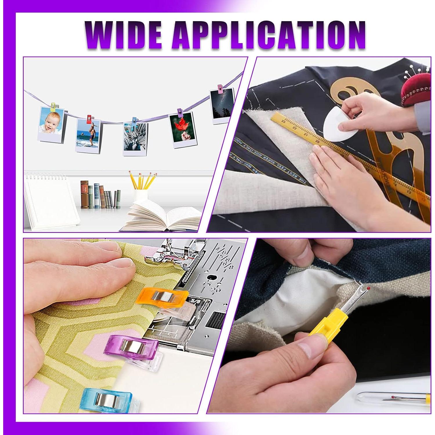 Kit de Herramientas de Costura Swpeet 108 Piezas con Tijeras