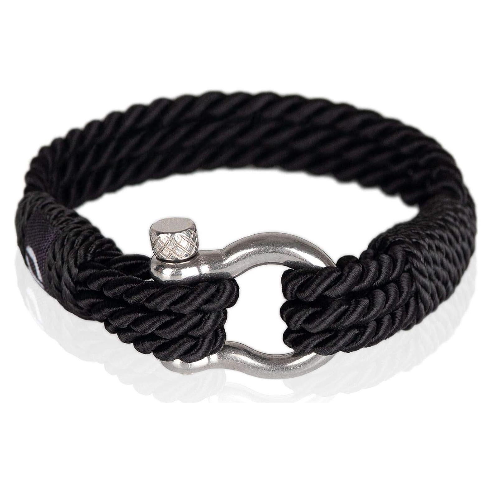 Pulsera de cuerda trenzada Mover para hombres 19 cm resistente