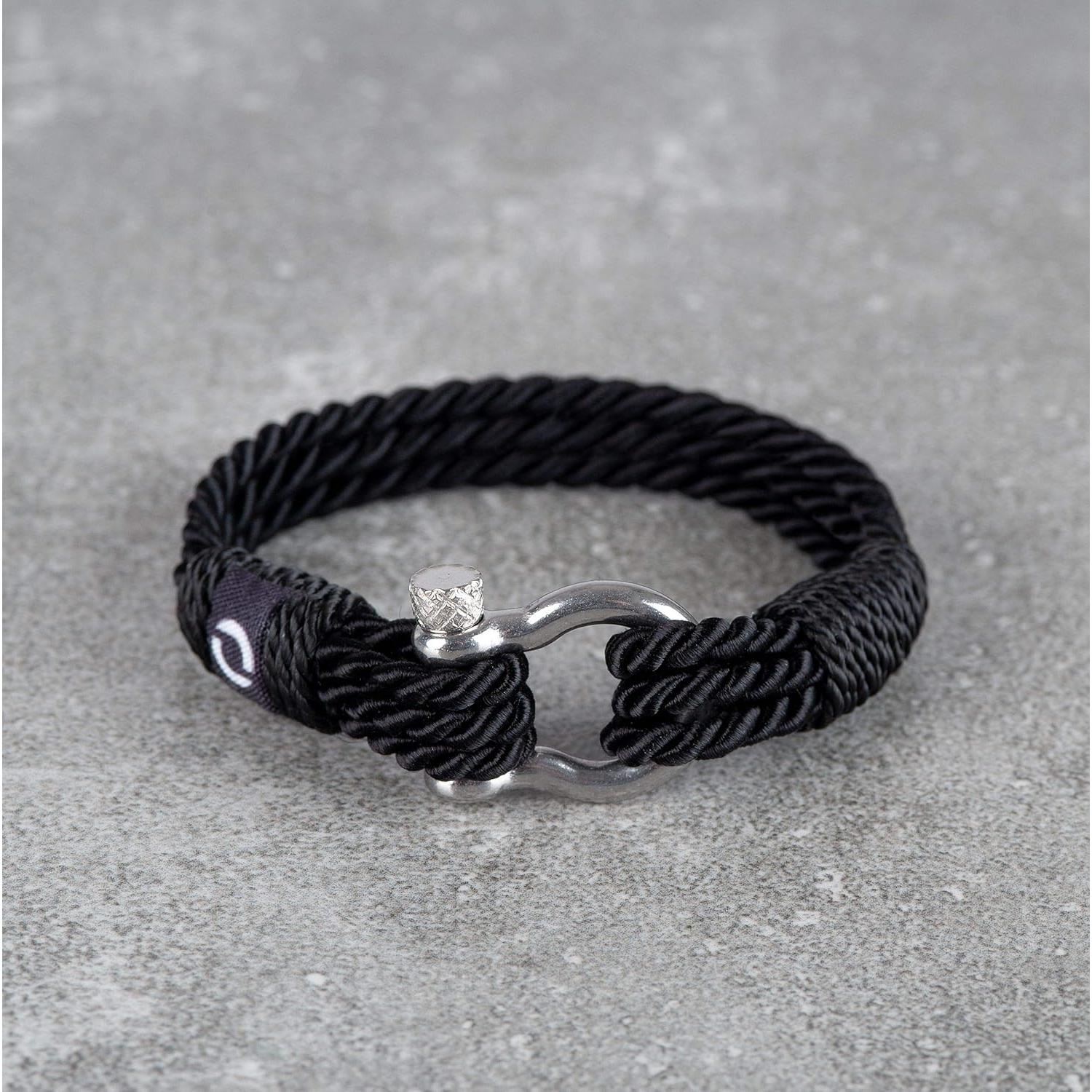 Pulsera de cuerda trenzada Mover para hombres 19 cm resistente