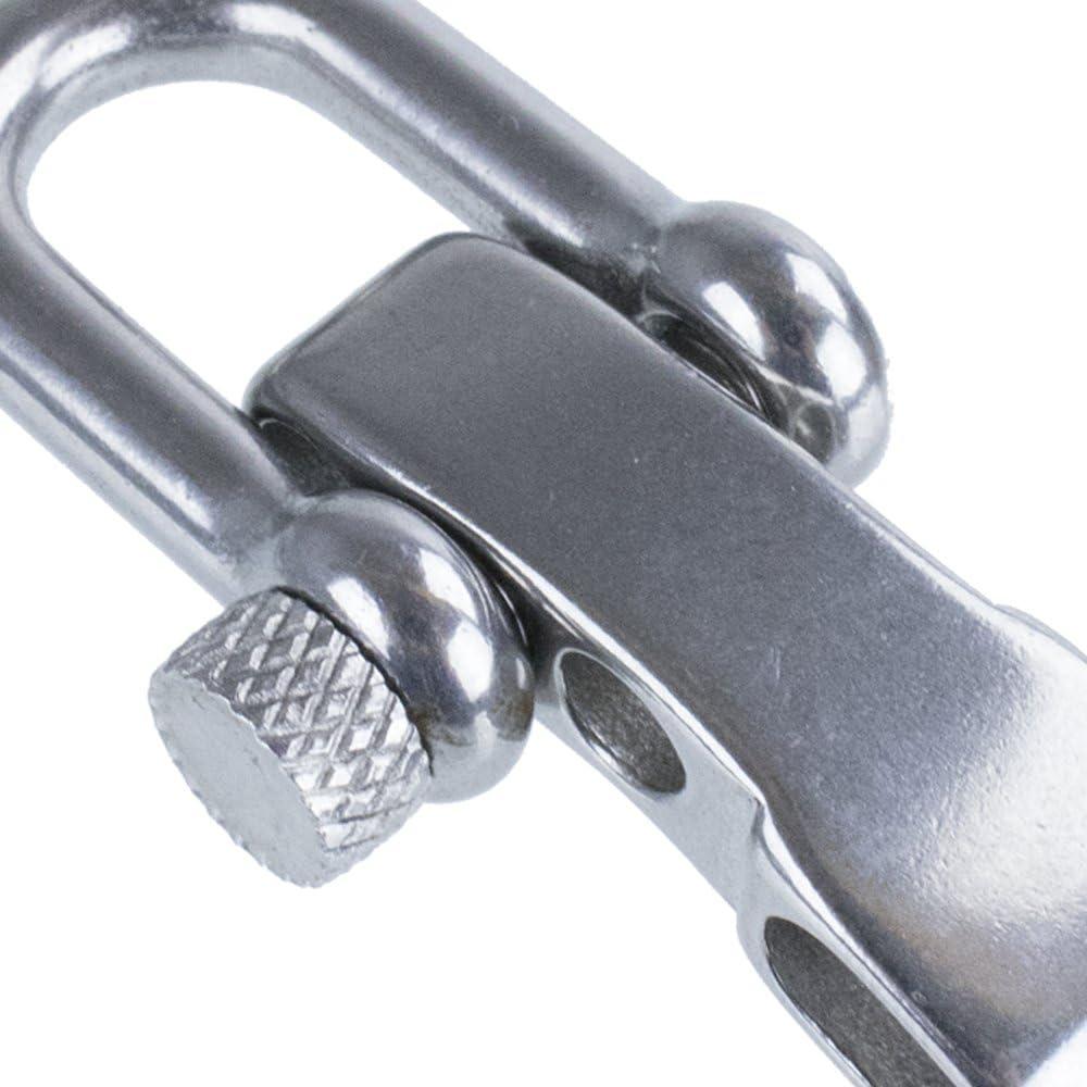 Grilletes de Acero Inoxidable PARACORD PLANET - Ajustables