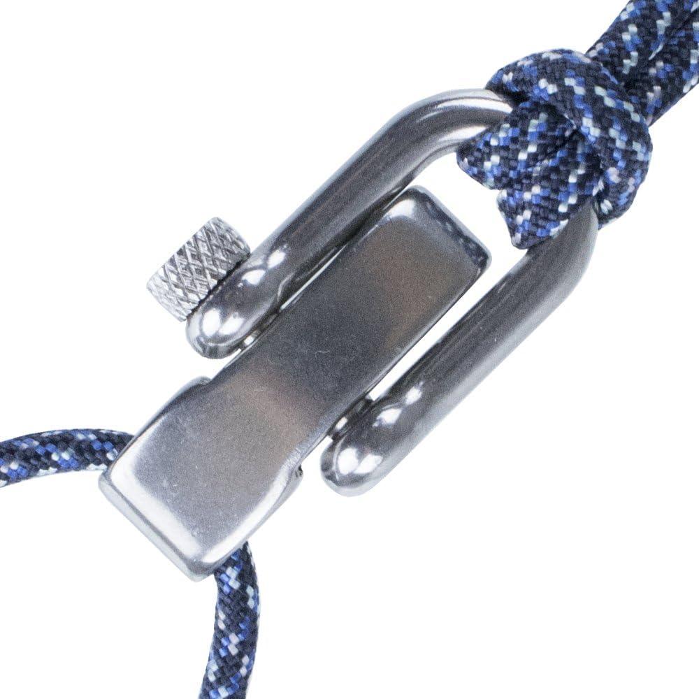 Grilletes de Acero Inoxidable PARACORD PLANET - Ajustables