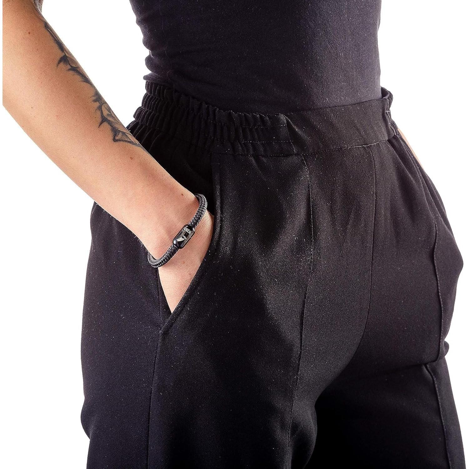 Pulsera de Paracord WIND PASSION para Hombres y Mujeres - Diseño Náutico Resistente al Agua