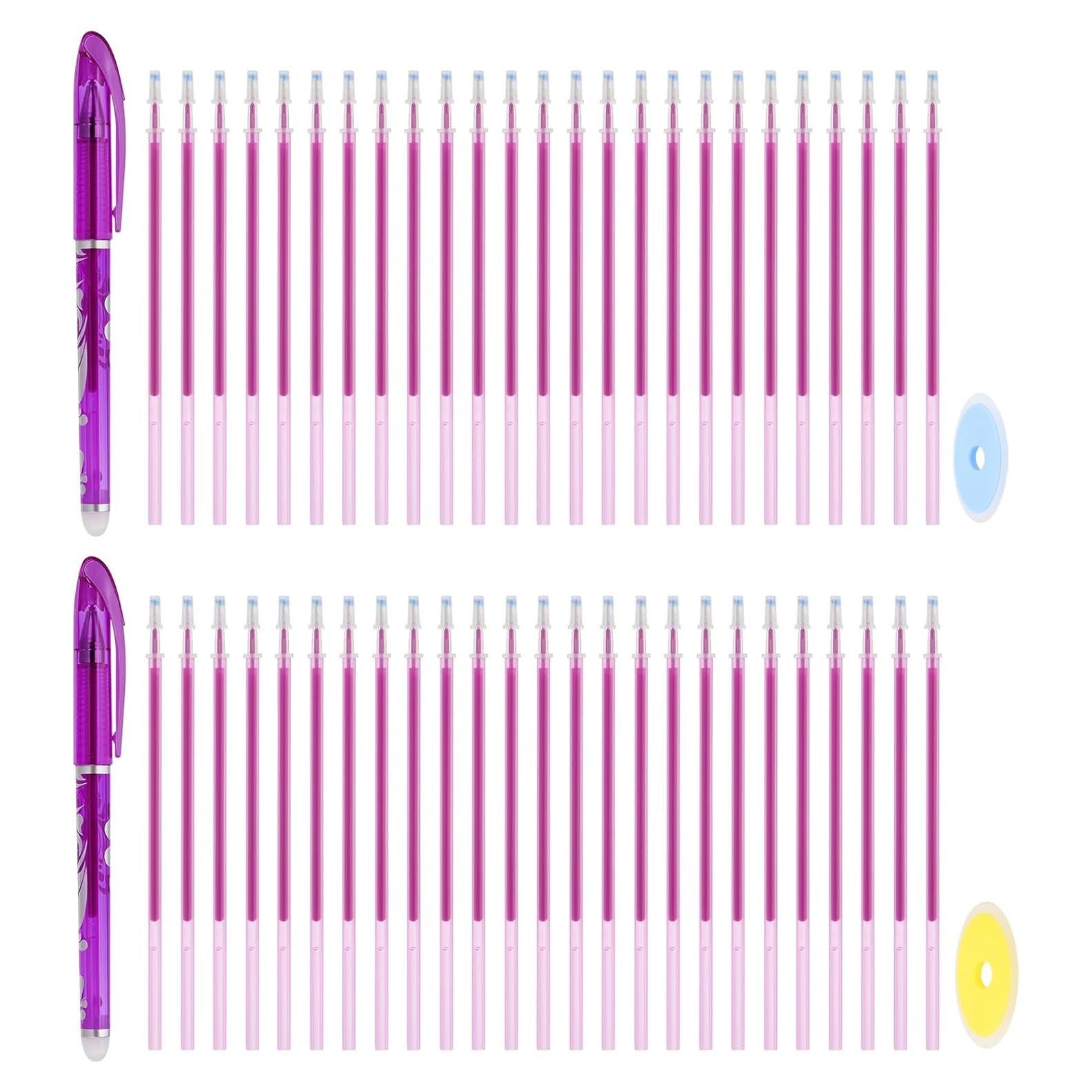 Bolígrafos Borrables por Calor PATIKIL 0.5mm Tinta Púrpura