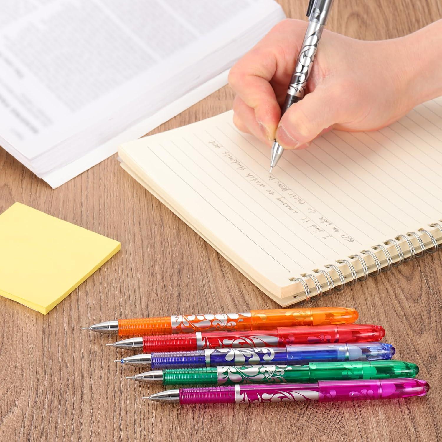 Bolígrafos Borrables por Calor PATIKIL 0.5mm Tinta Púrpura