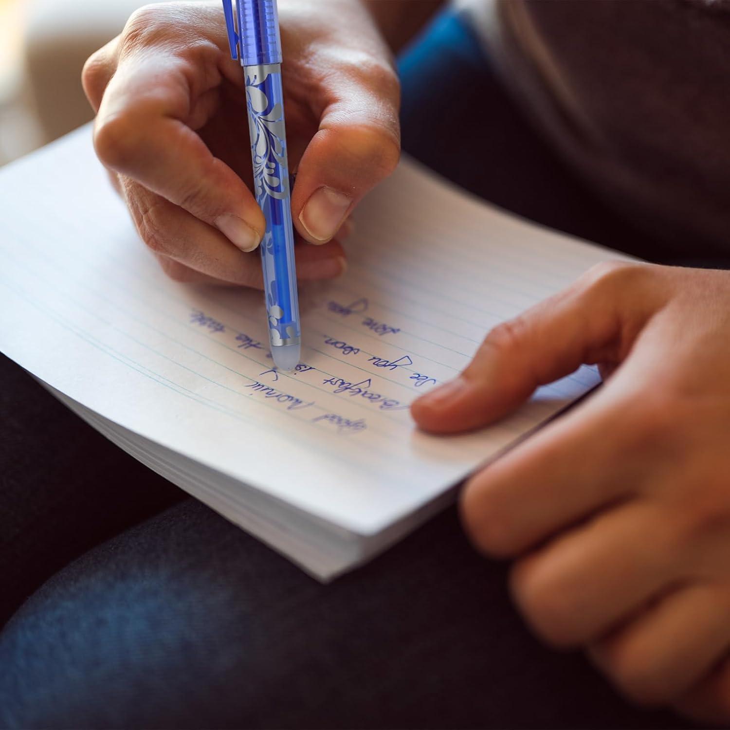 Bolígrafos Borrables por Calor PATIKIL 0.5mm Tinta Púrpura