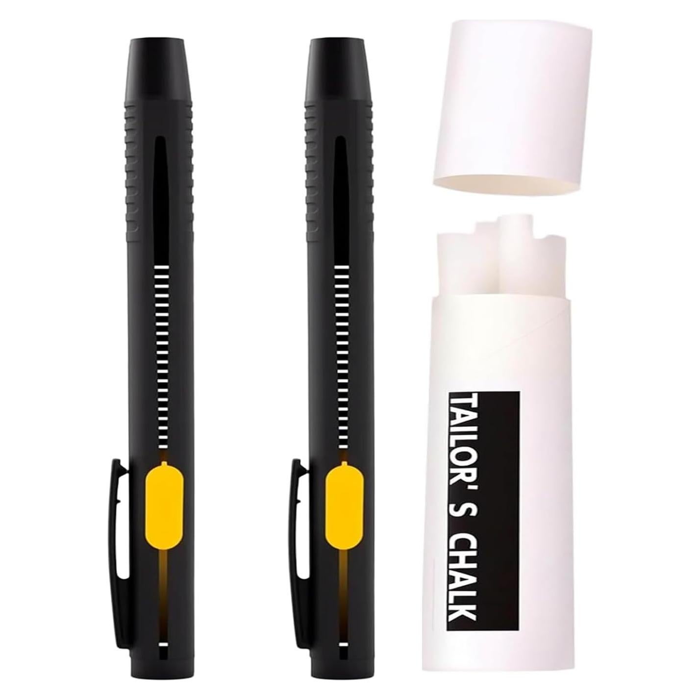 Juego de bolígrafos borrables por calor Livalur - 2 unidades + 20 recargas