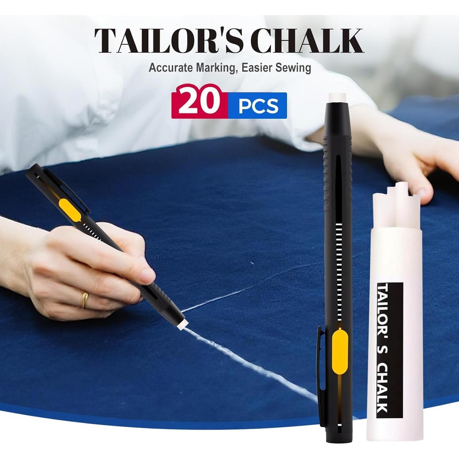 Juego de bolígrafos borrables por calor Livalur - 2 unidades + 20 recargas