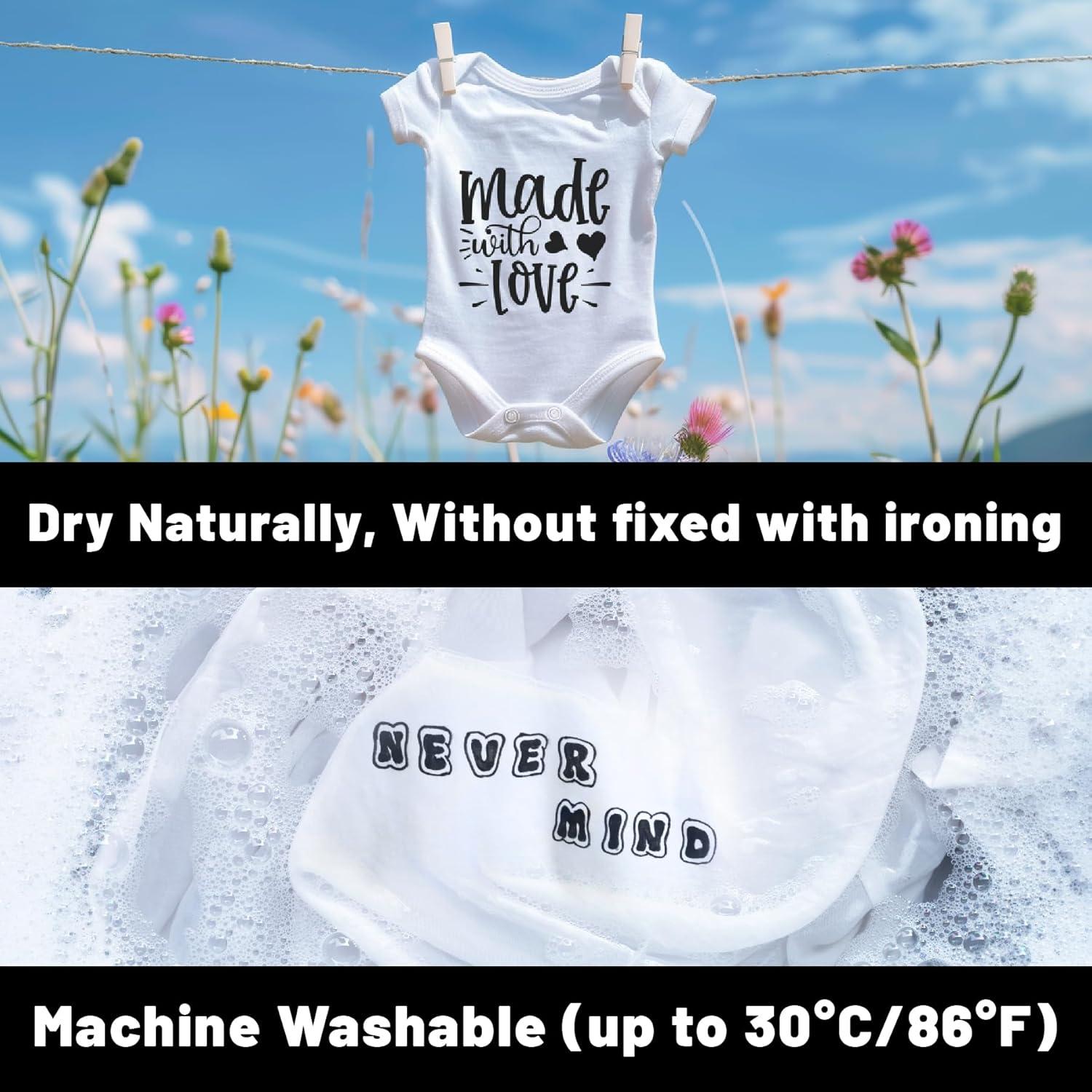 Marcadores de Tela Permanentes Pagather 6 Pzas Negro Doble Punta