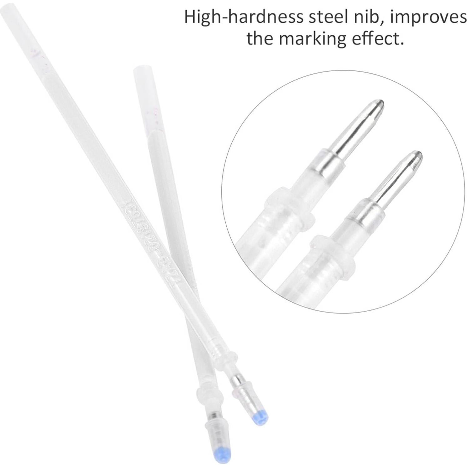 Recambios de bolígrafo borrable KIMISS 100pcs 13cm para tela