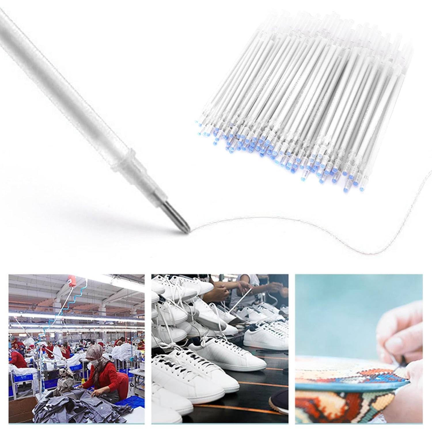 Recambios de bolígrafo borrable KIMISS 100pcs 13cm para tela