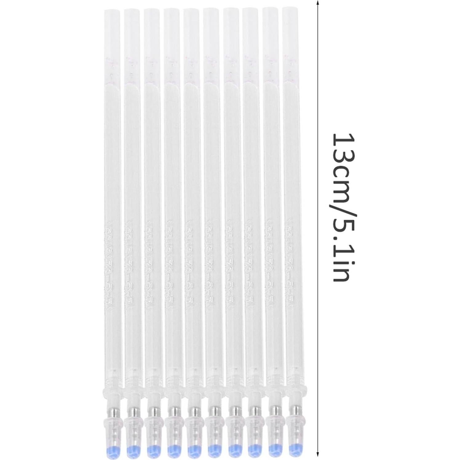 Recambios de bolígrafo borrable KIMISS 100pcs 13cm para tela