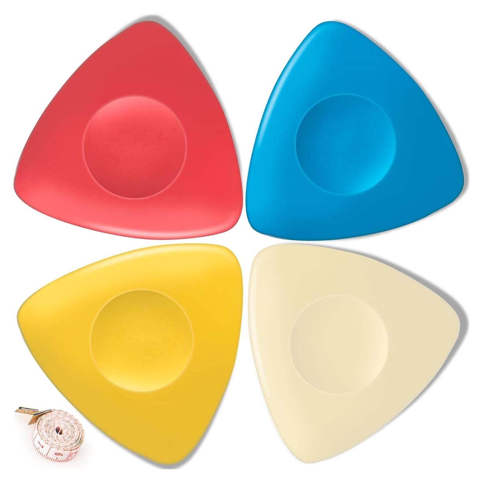 Paquete de 4 Tizas de Sastre Soecskot Lavables para Costura