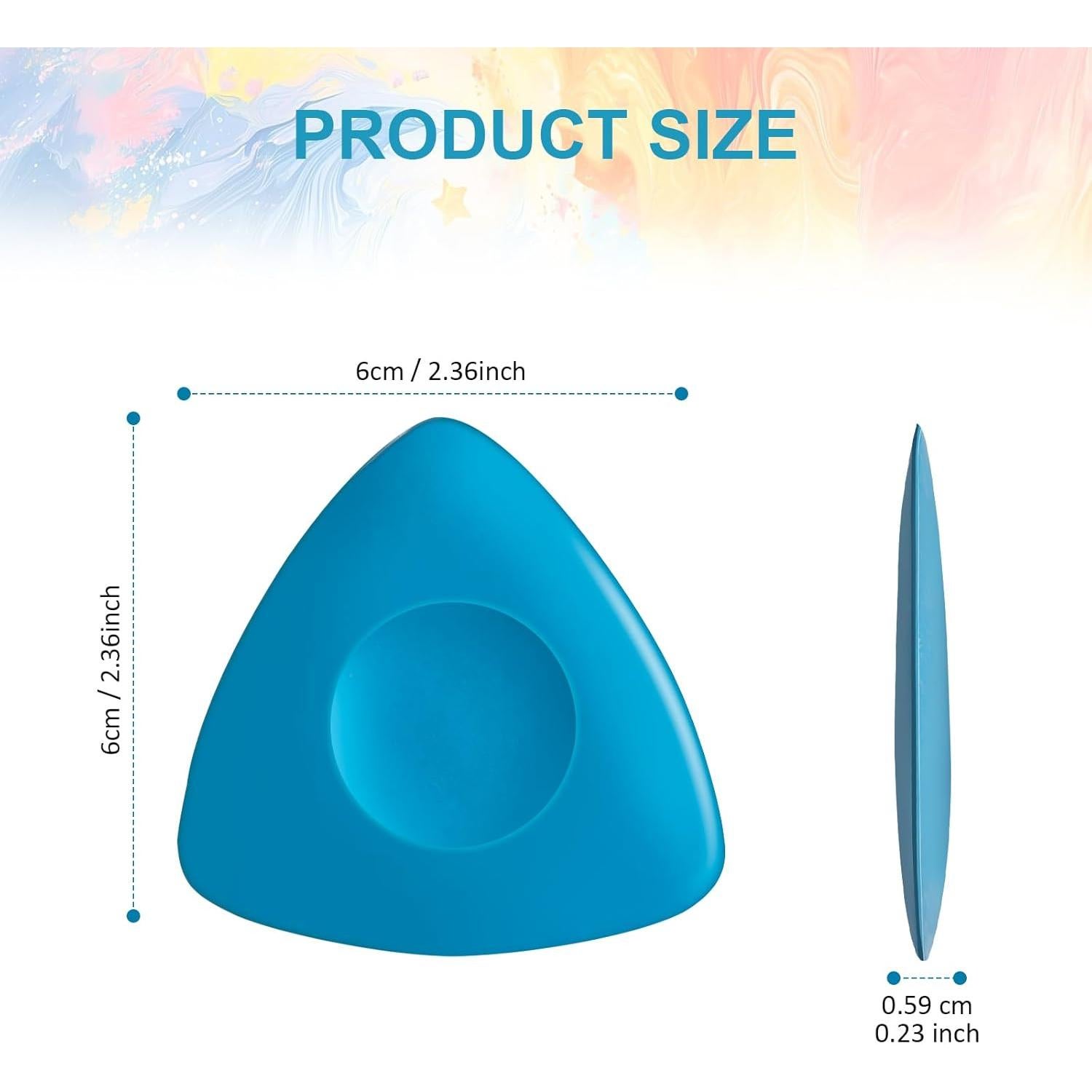 Paquete de 4 Tizas de Sastre Soecskot Lavables para Costura