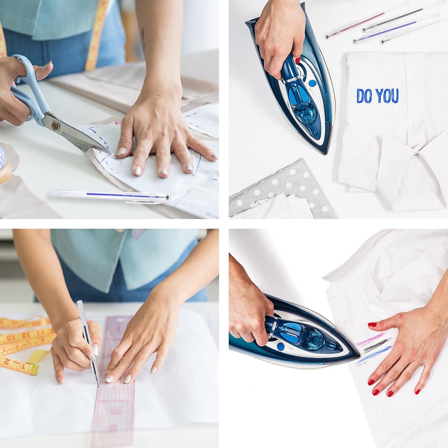 Bolígrafos Borrables por Calor TIESOME 4 Colores con 20 Recargas