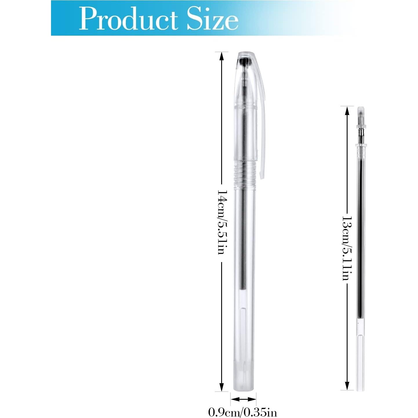 Bolígrafos Borrables por Calor TIESOME 4 Colores con 20 Recargas