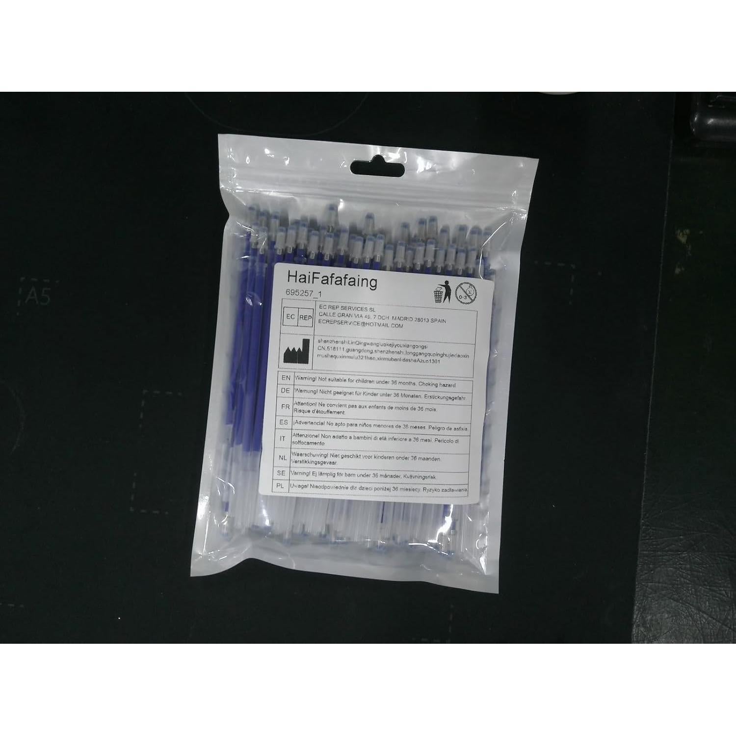 100 Recargas Borrables para Tela HaiFafafaing 13cm