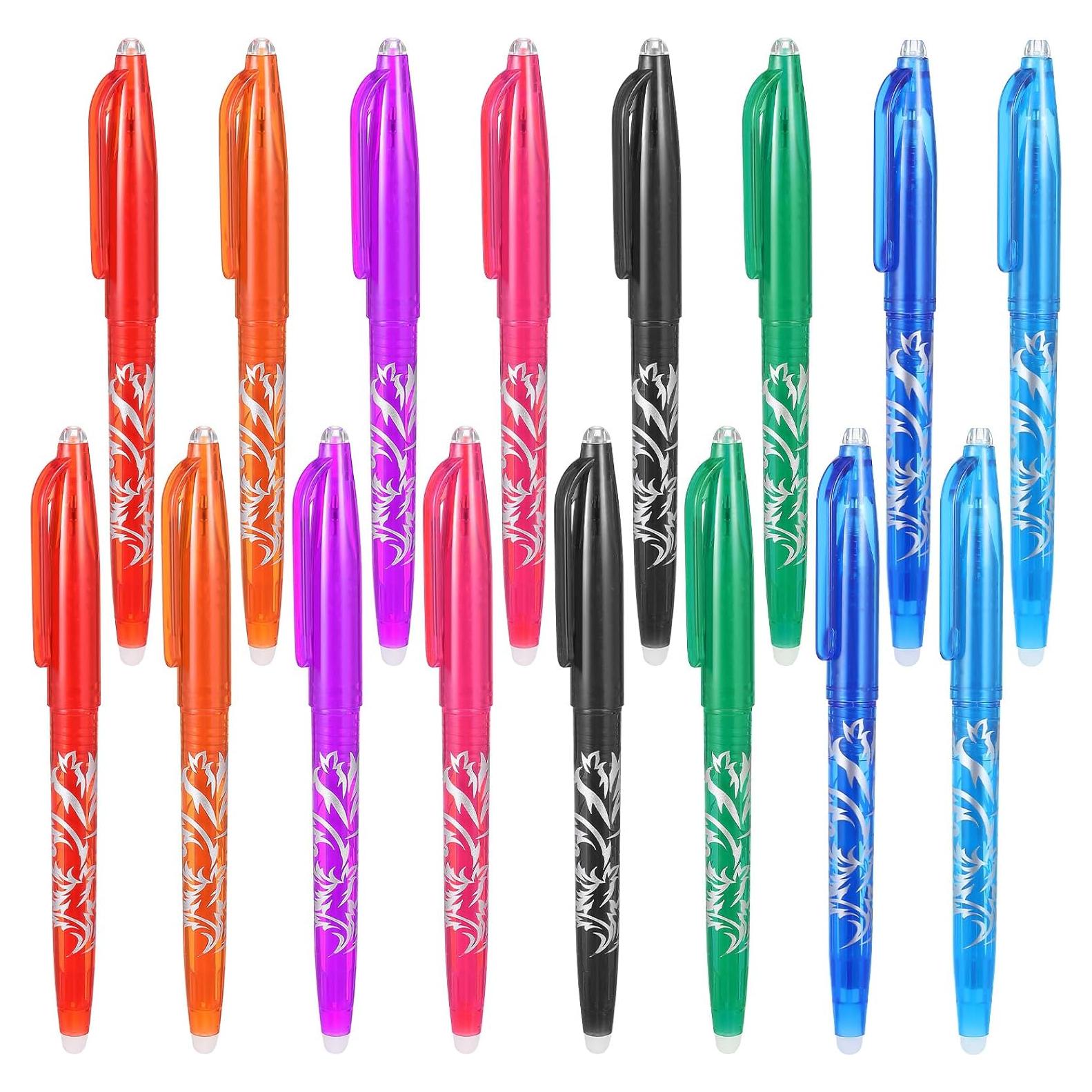 16 Bolígrafos Borrables por Calor Hpmjz para Tela - Marcado Preciso