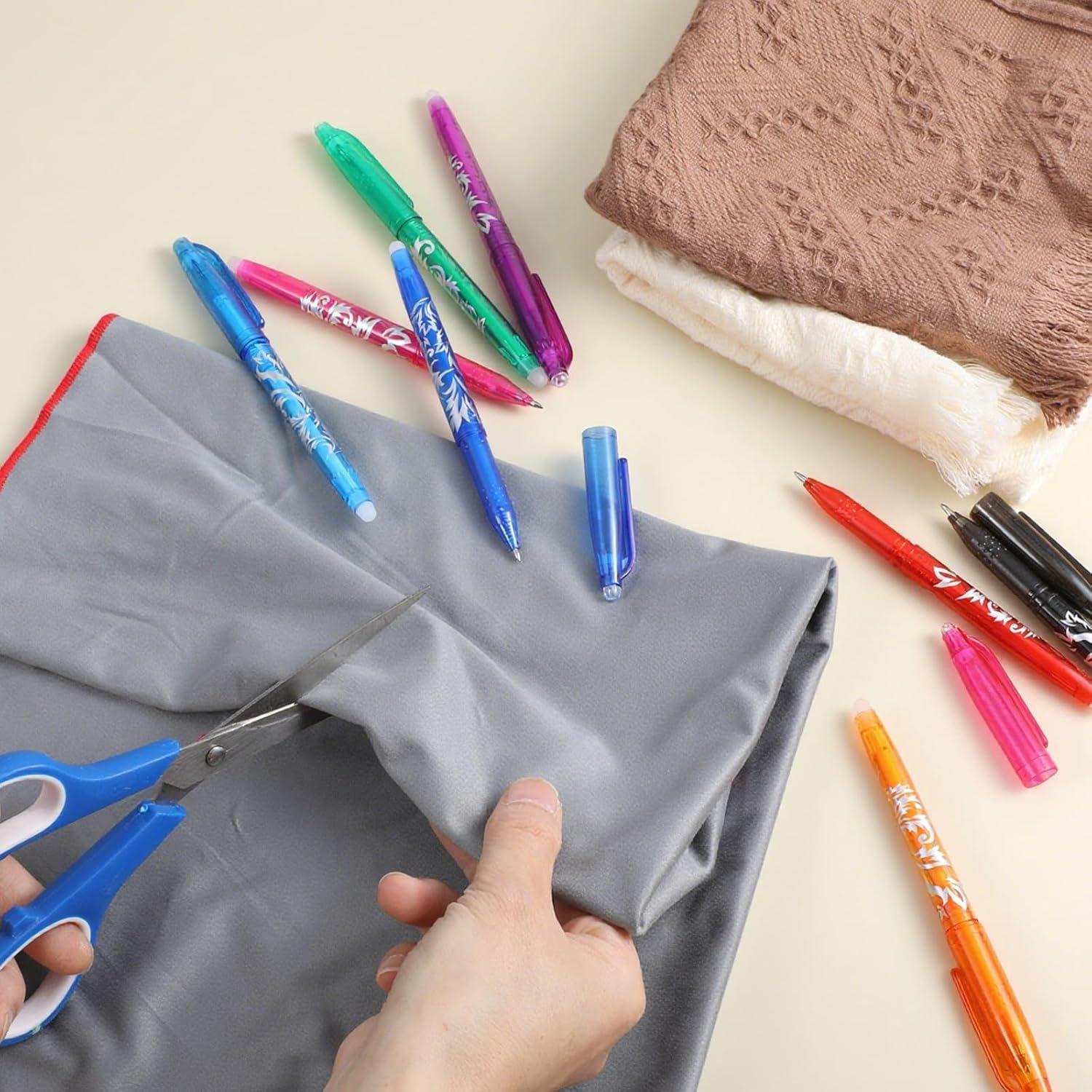 16 Bolígrafos Borrables por Calor Hpmjz para Tela - Marcado Preciso