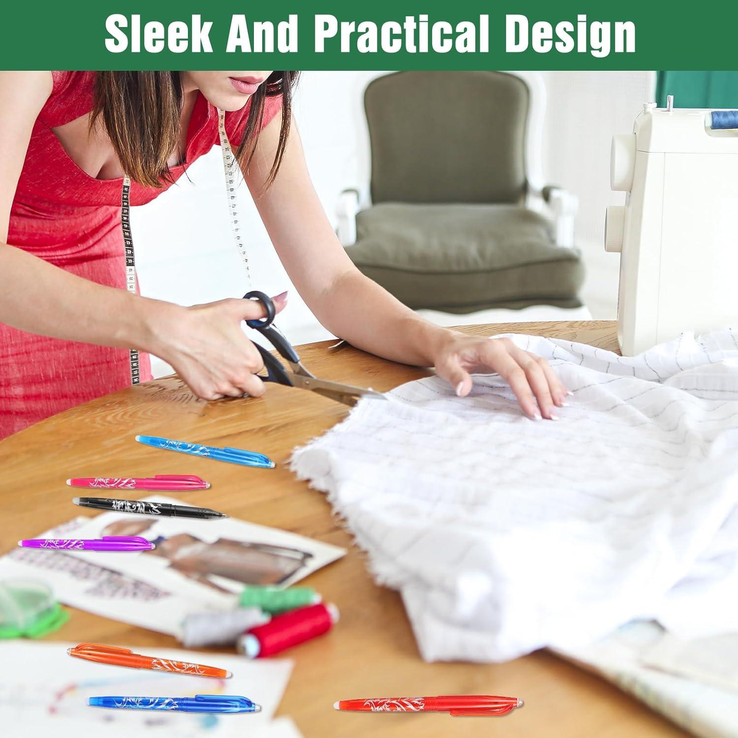 16 Bolígrafos Borrables por Calor Hpmjz para Tela - Marcado Preciso