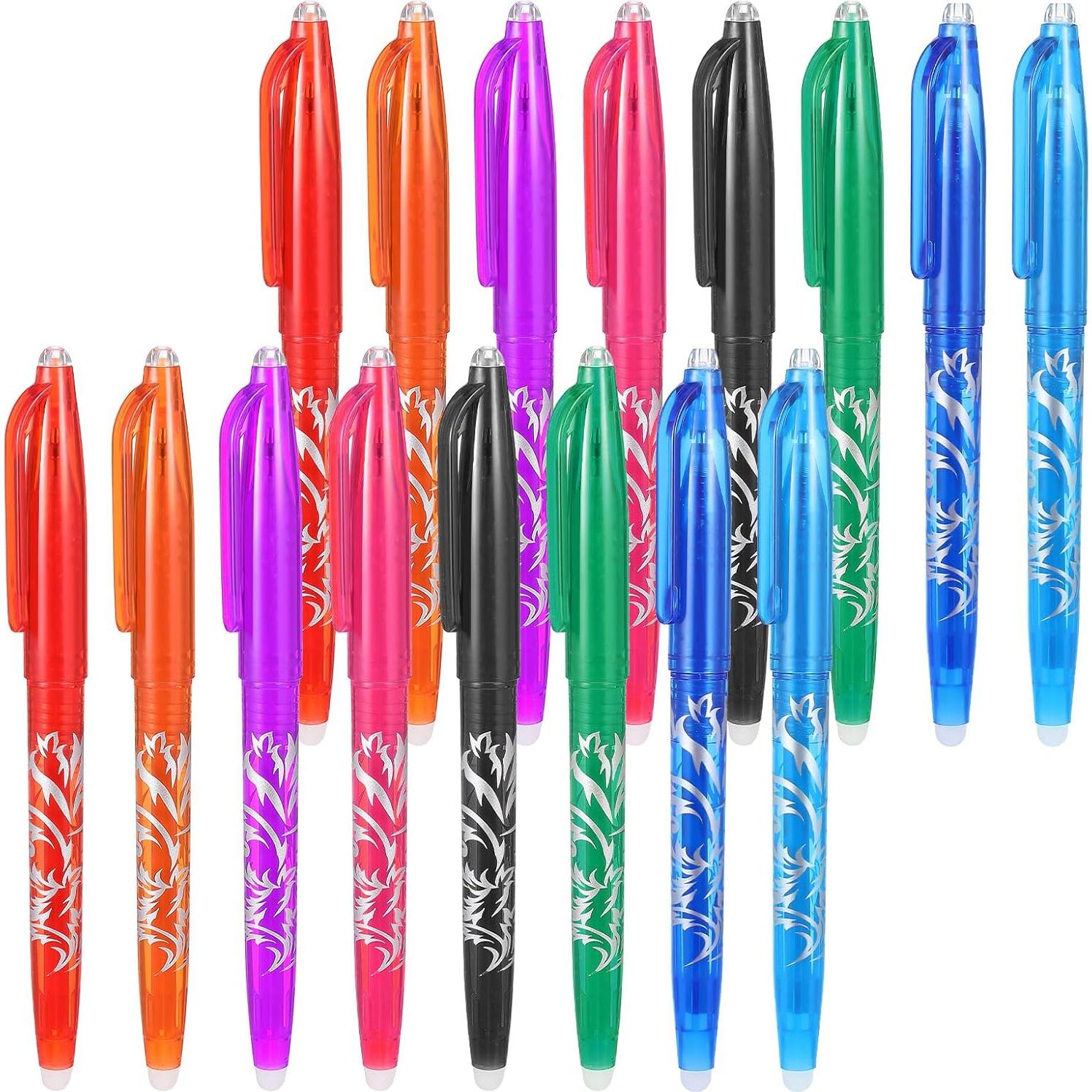 16 Bolígrafos Borrables por Calor Hpmjz para Tela - Marcado Preciso