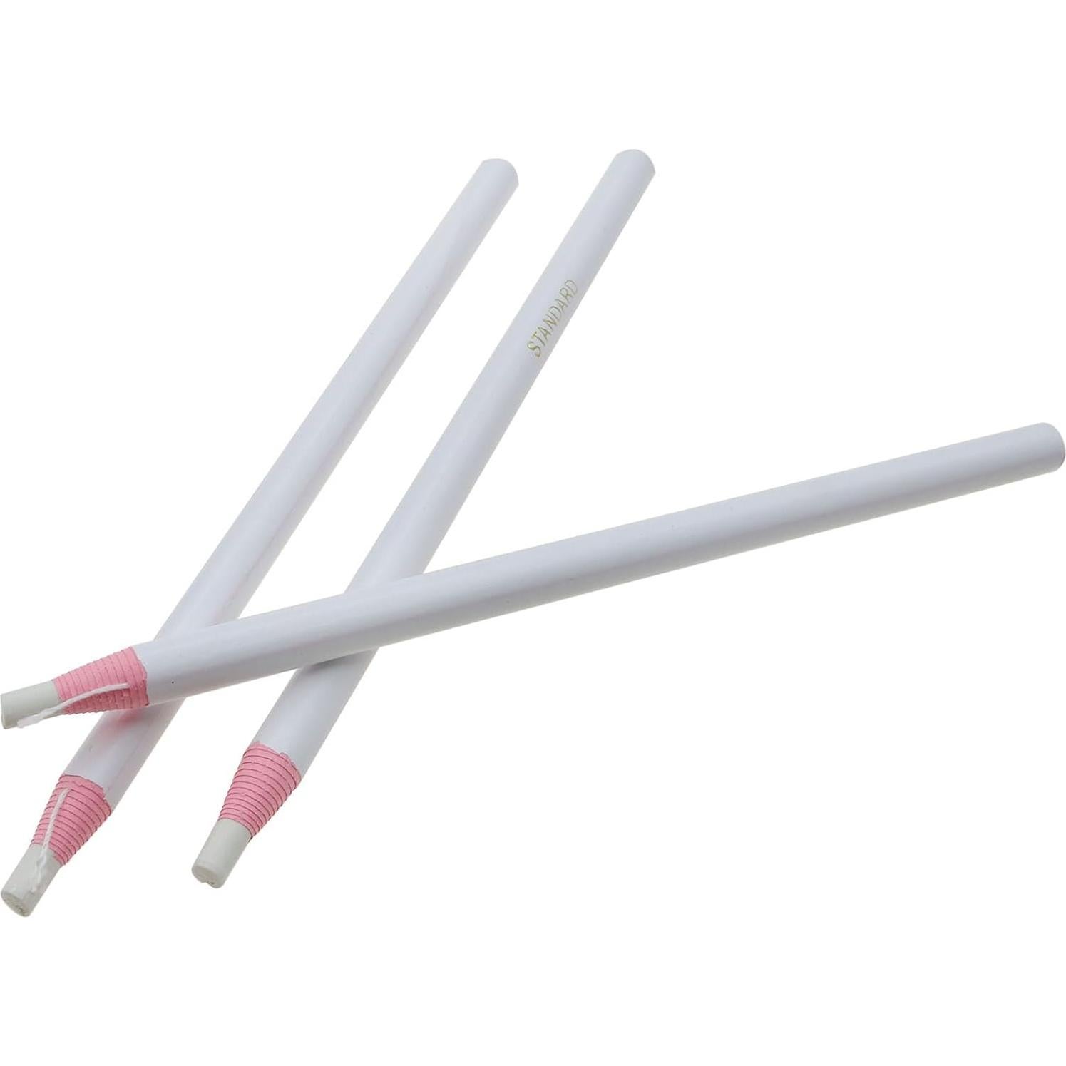 12 Lápices de Marcado para Costura Sunnates - Blanco 17 cm