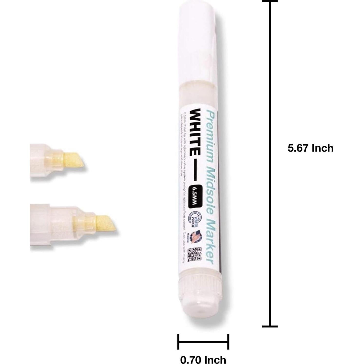 Marcador de Media Suela Wilkins Blanco 18g para Zapatillas