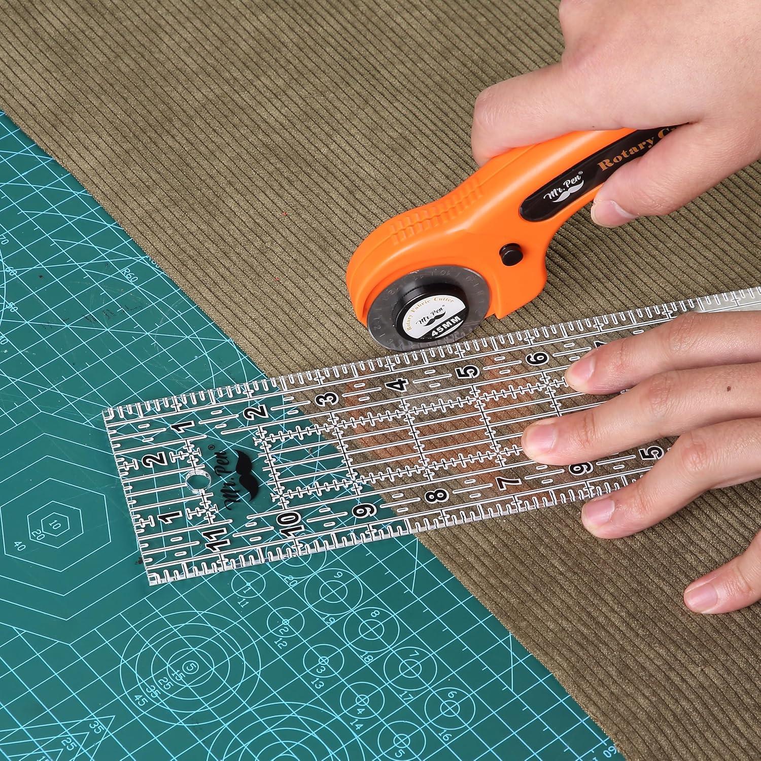 Regla de Costura Mr. Pen 3 Piezas 15, 30 y 43 cm Acrílica