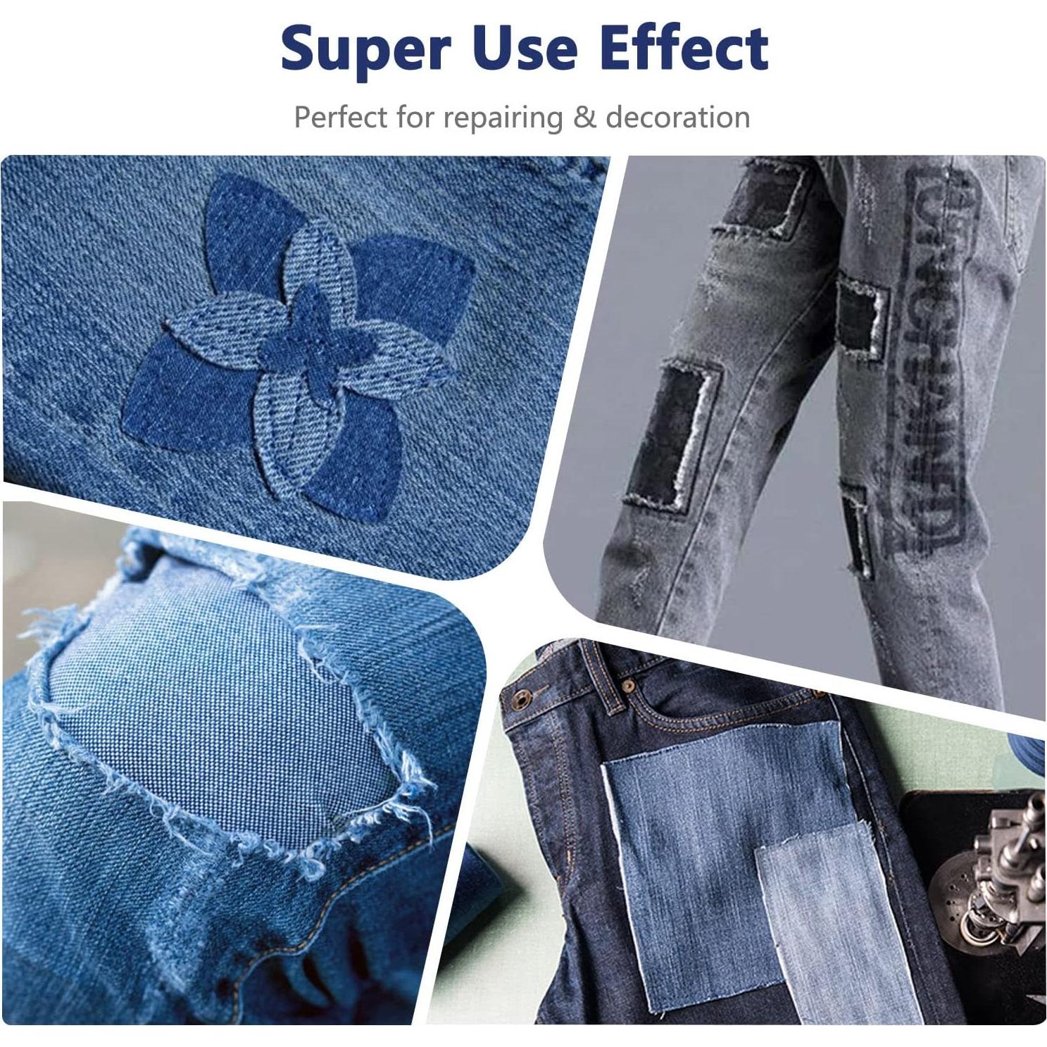 Parches de Tela para Planchar MOONSJONES 25 Piezas 7.5x10.5cm