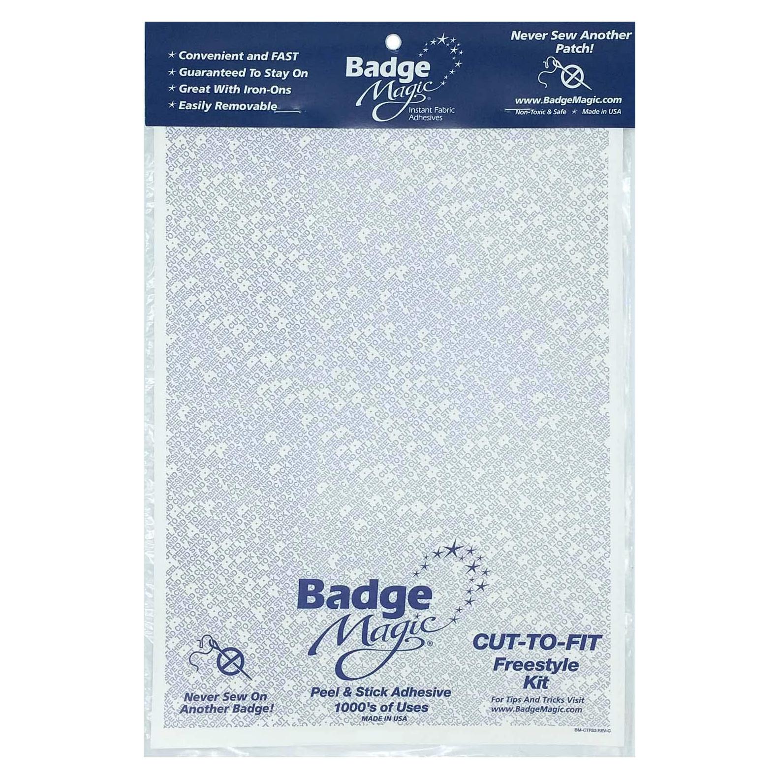 Kit Adhesivo Badge Magic 1 Hoja para Parches y Dobladillos