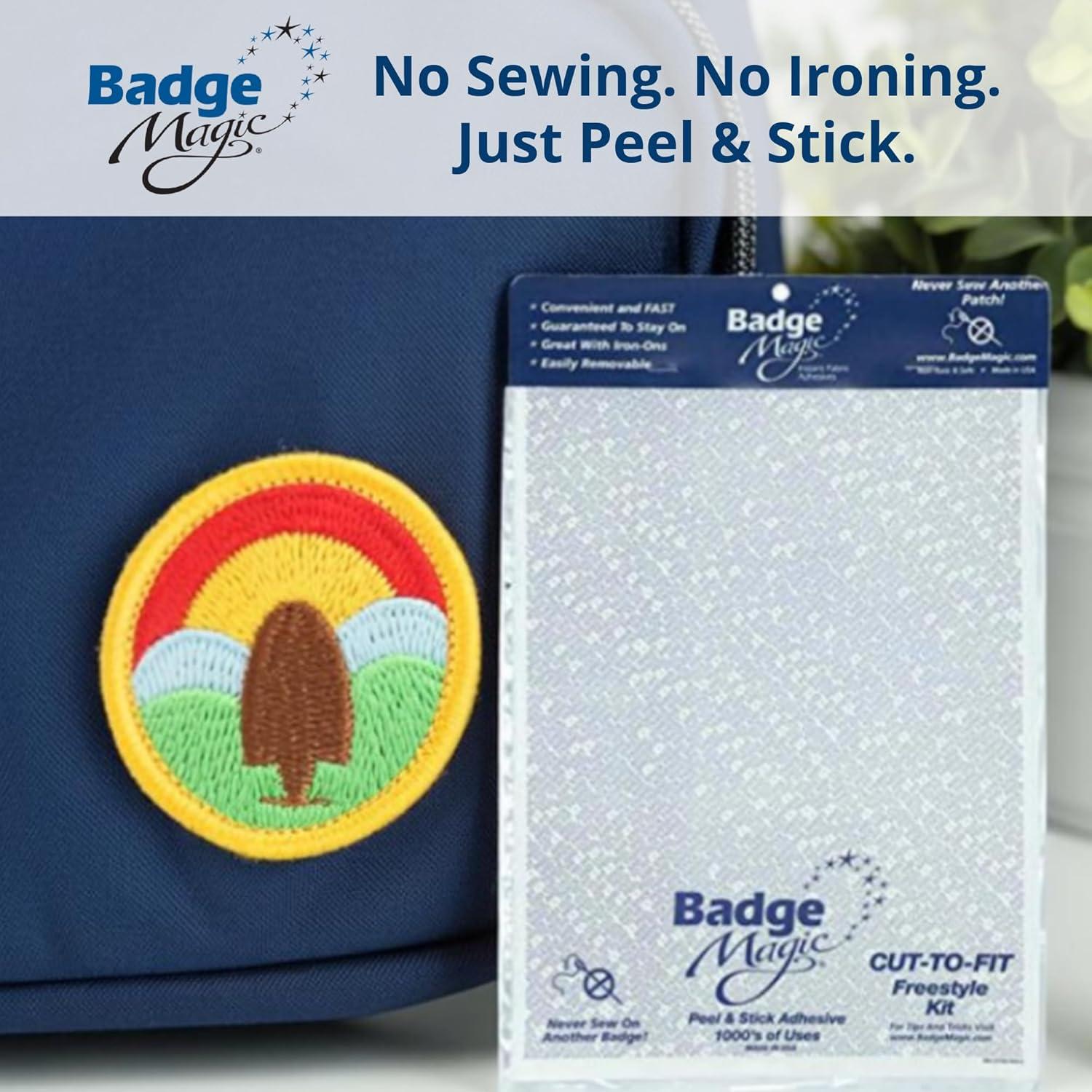 Kit Adhesivo Badge Magic 1 Hoja para Parches y Dobladillos