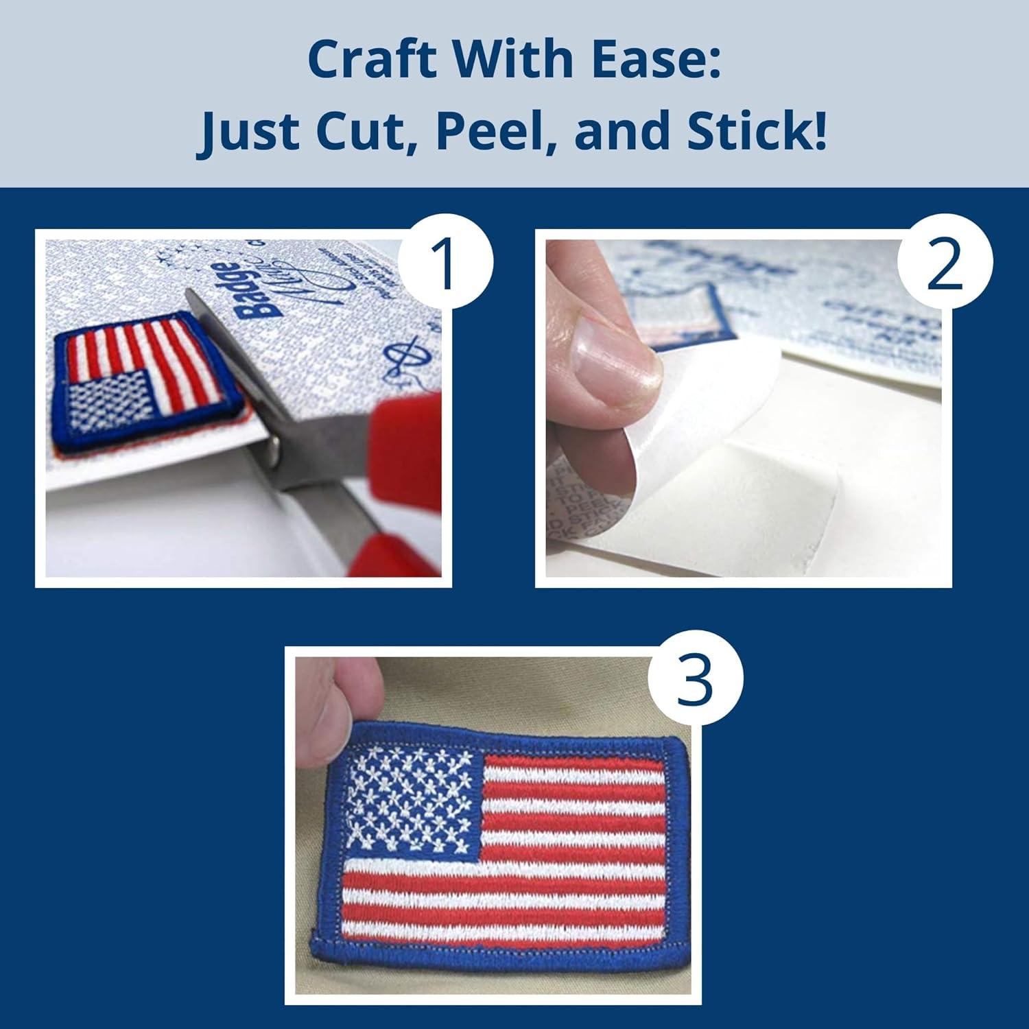 Kit Adhesivo Badge Magic 1 Hoja para Parches y Dobladillos