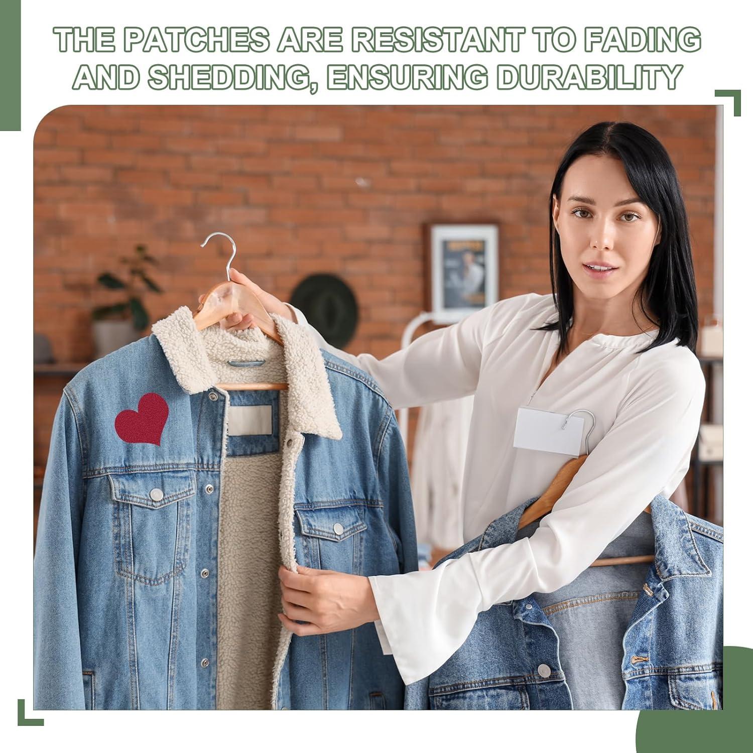 Parches de Planchar de Tela de Mezclilla YELARXI 12 Piezas