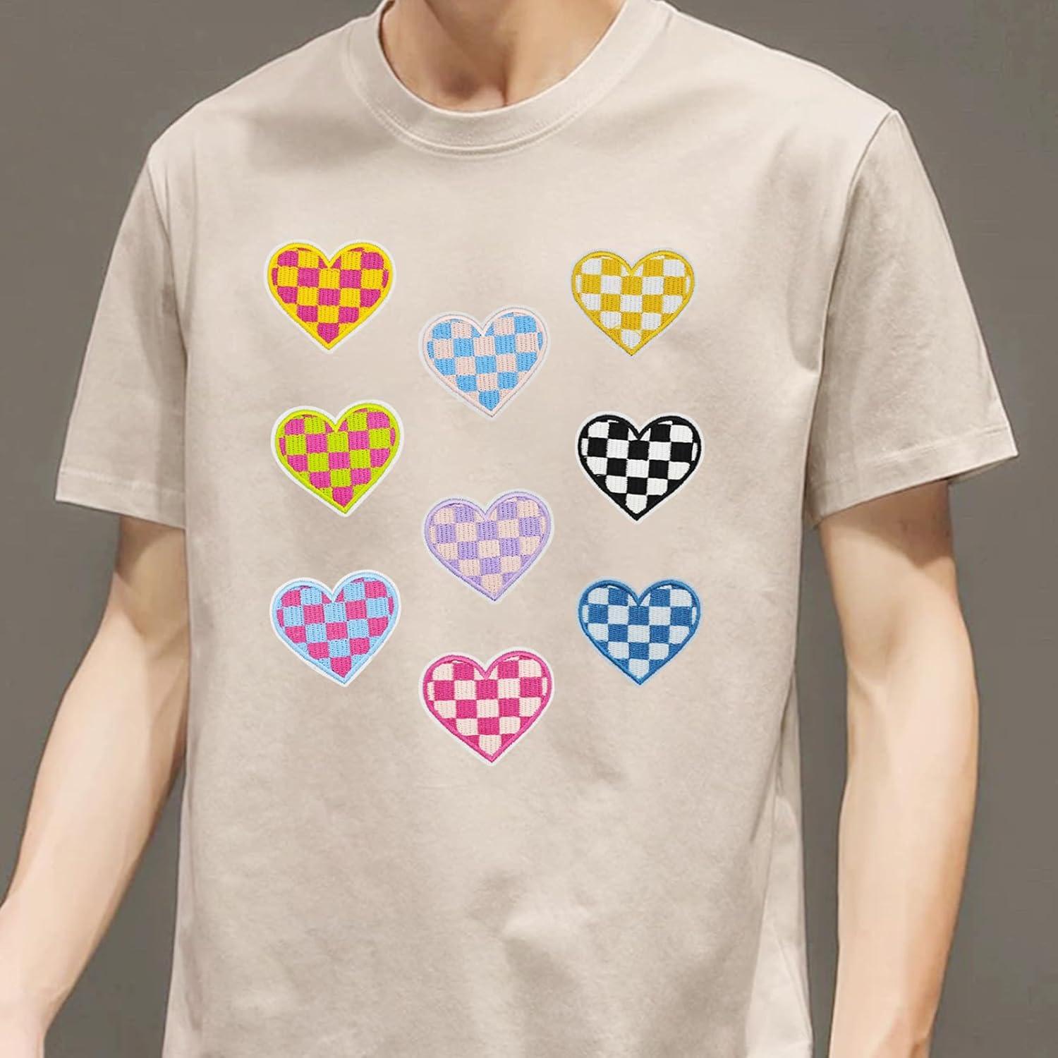 Kit 18 Parches a Planchar Bordados Woohome Multicolor