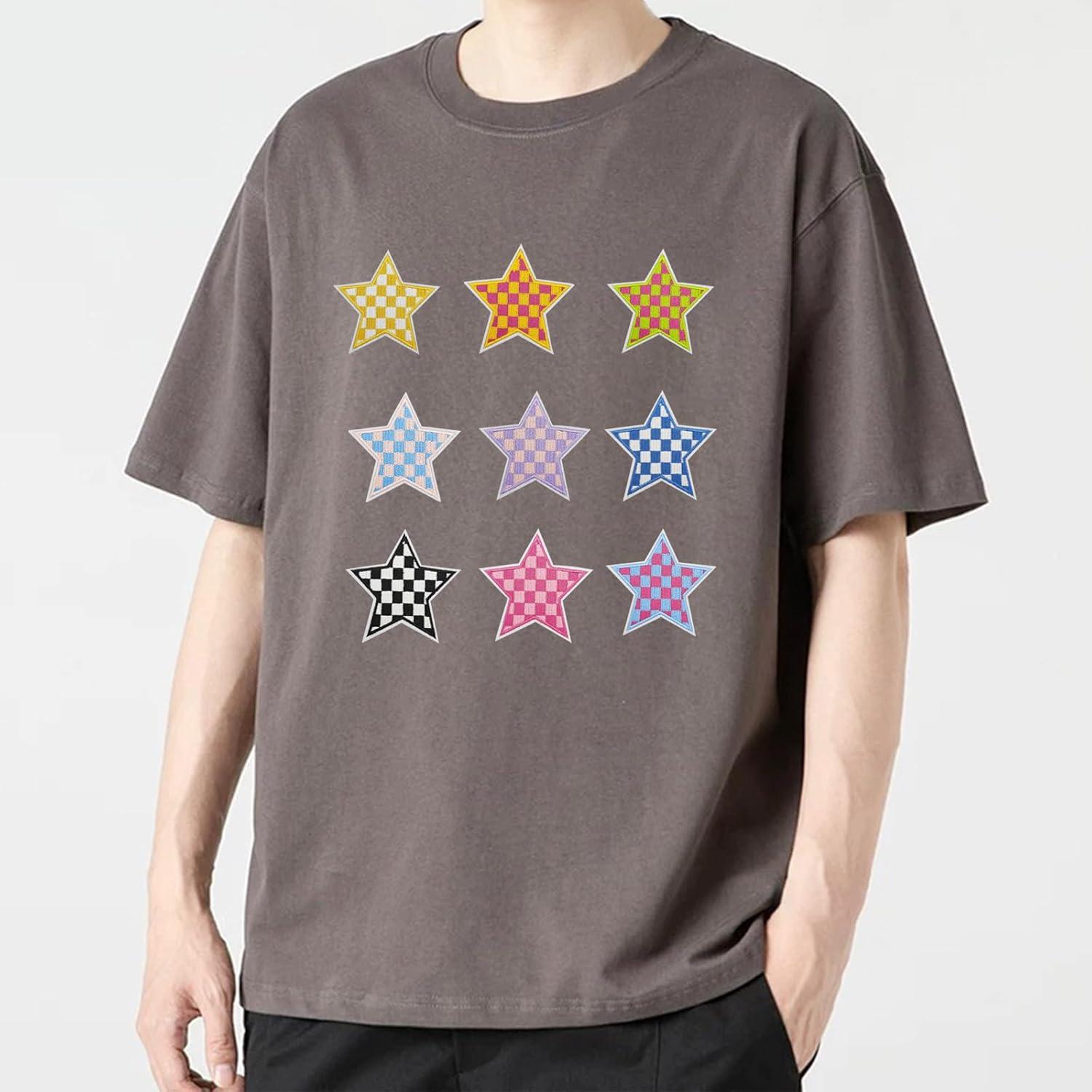 Kit 18 Parches a Planchar Bordados Woohome Multicolor