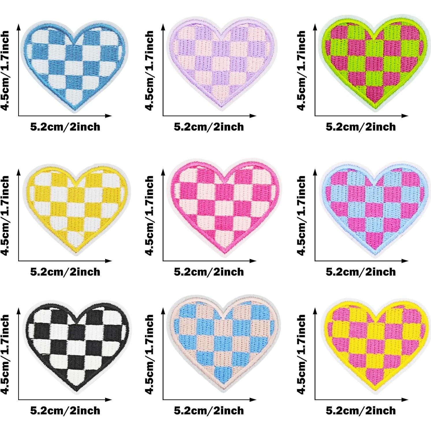 Kit 18 Parches a Planchar Bordados Woohome Multicolor